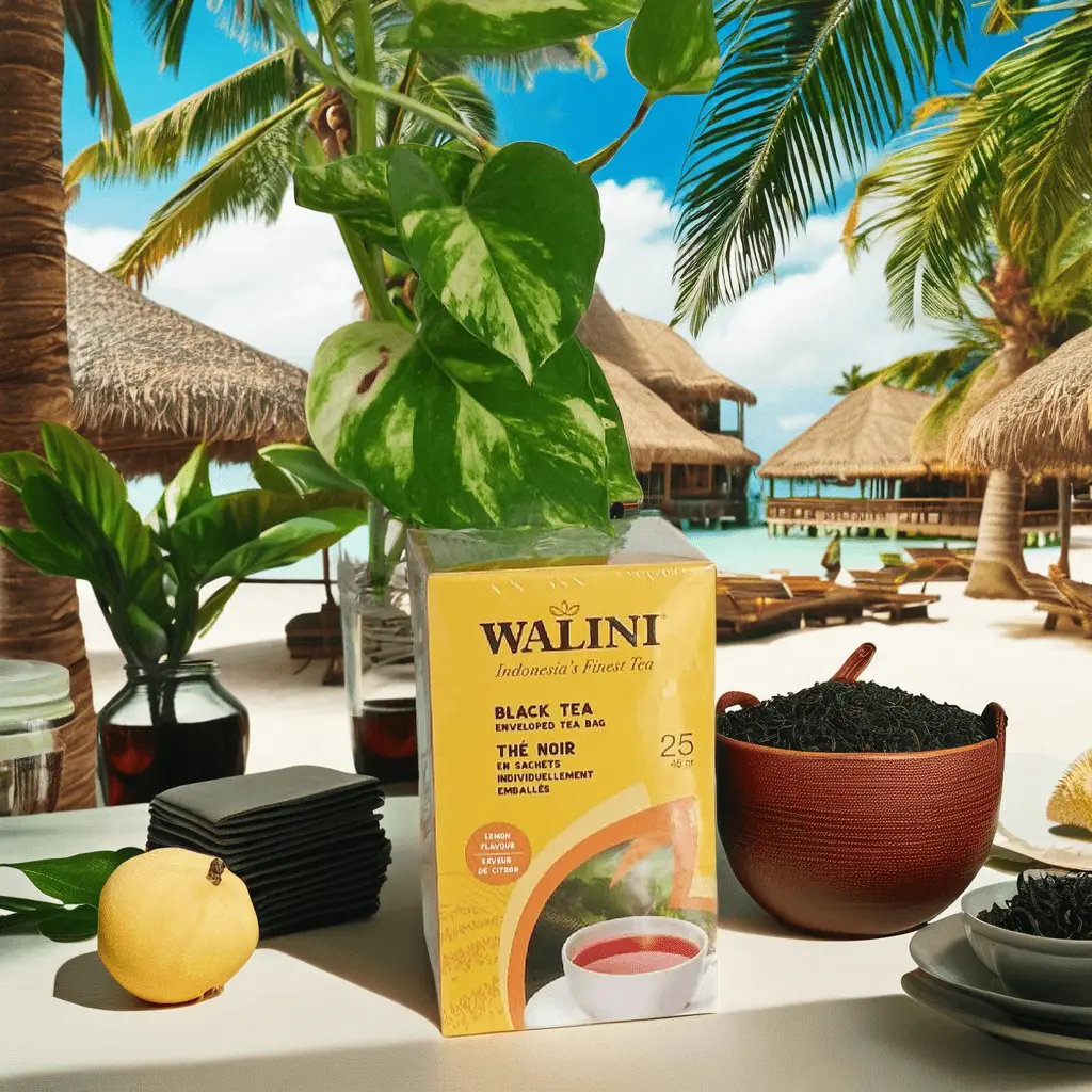 Lemon Herbal Tea Antioxidant Rich